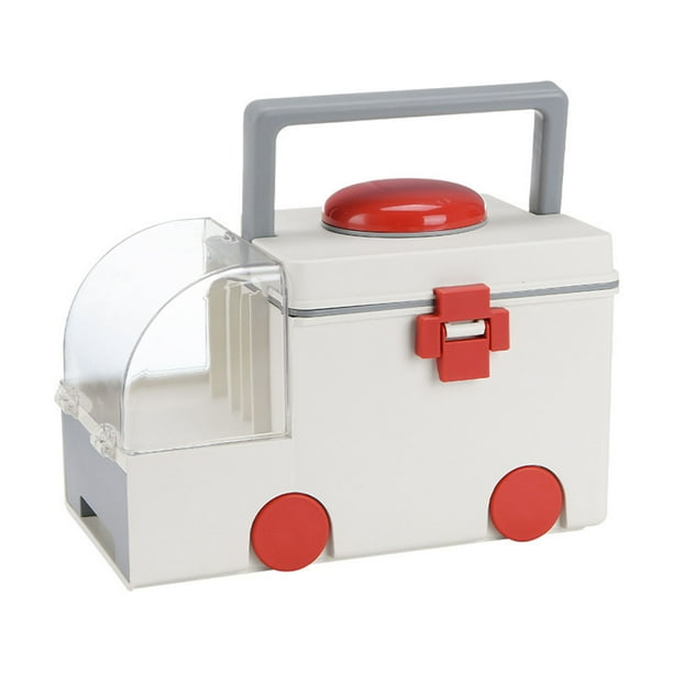 Medicine Storage Box, Organizador de Medicina Multifuncional Para Emergencia