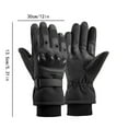 thumbnail image 2 of Eoozwa Winter Gloves for Men Cold Weather, Full Touchscreen Gloves with Warm Plush Lining Cycling Driving Gloves, 2 of 8