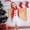 10-White, variant on YWDJ Birthday Dresses for Girls Santa Claus Girl Characters Dressed Up In Tulle Skirts Red XXL