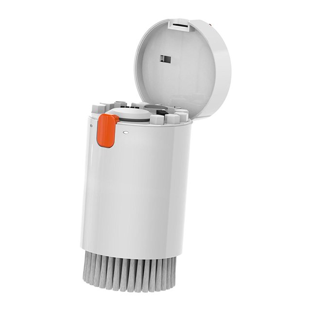 Juego de limpiador electrónico 20 en 1 con extractor de eje suave, herramientas de limpieza para teléfono y tableta blanco