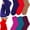 Deep Colors, variant on ToBeInStyle Women's Pack of 6 Soft Plush Warm Fuzzy Winter Socks - Dark Colors Non Slip