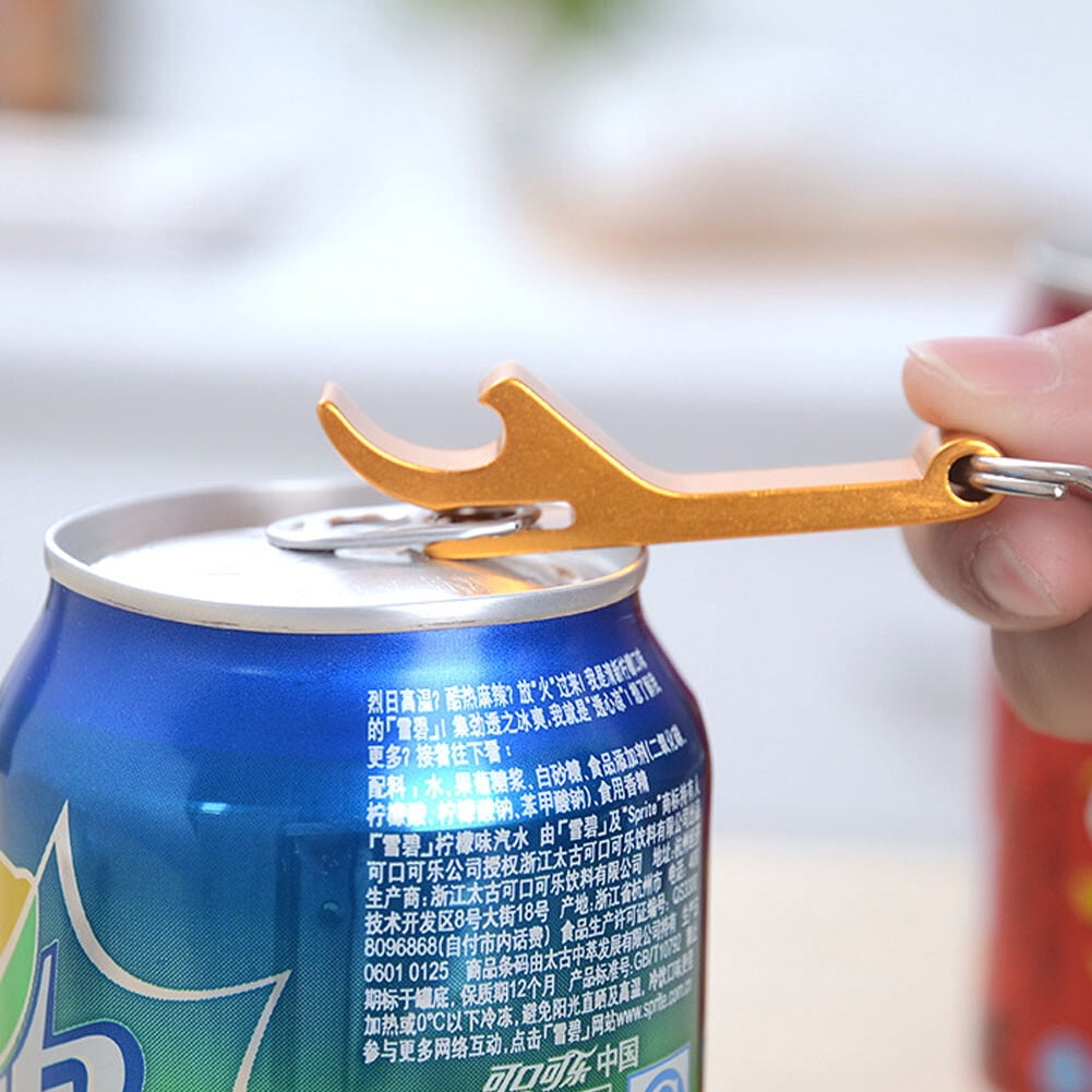 US 30-60 Pc Beer Bottle Opener Tools Key chain Metal Bar Claw Beverage Key Rings