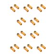 thumbnail image 1 of Vogacara 2 uds soporte de cabeza de bola accesorio de actualización Universal Auto juguete hilo inverso positivo extremos de barra de acoplamiento Dorado 10piezas Vogacara CBP318240, 1 of 6