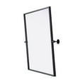thumbnail image 6 of Elegant Kitchen and Bath Amoura 27X30 Pivot Mirror In Black, 6 of 15