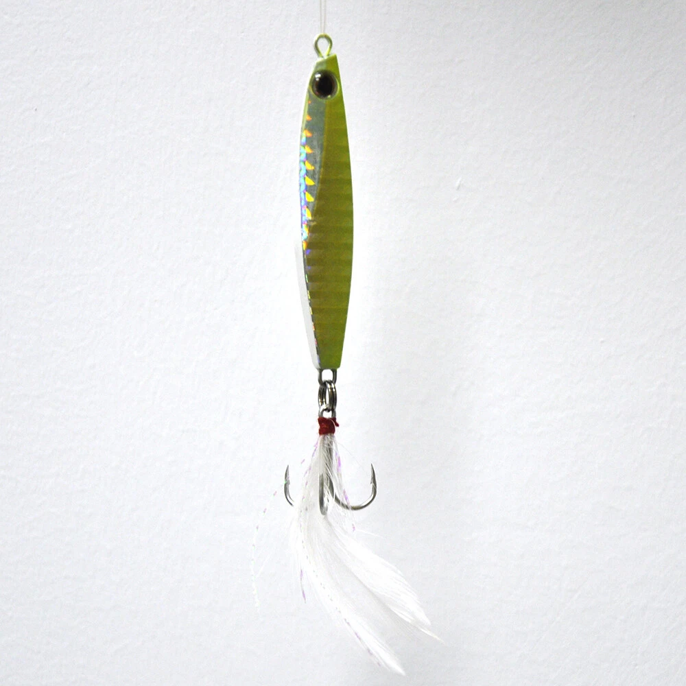 Jigging Spoon Lures Casting Jig Vertical Sinking Metal Fishing Lures Set of 8Pcs