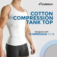 thumbnail image 2 of Men's Rounderbum RWCC01 Cotton Compression Tank Top, 2 of 7