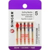 SINGER Quilting Titanium Sewing Machine Needles, Size 80/12, 90/14 - 5 Count