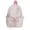 Pink, variant on NCY Cute Aesthetic Bow Backpack for Women Kawaii Floral Print Preppy College Book Bag Trendy Coquette Laptop Daypack (White)