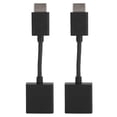 thumbnail image 2 of Convertidor 2 uds Cable De Extensión Masculino A Hembra HD Interfaz Multimedia Soporte 4K De Alta Resolución, 2 of 7