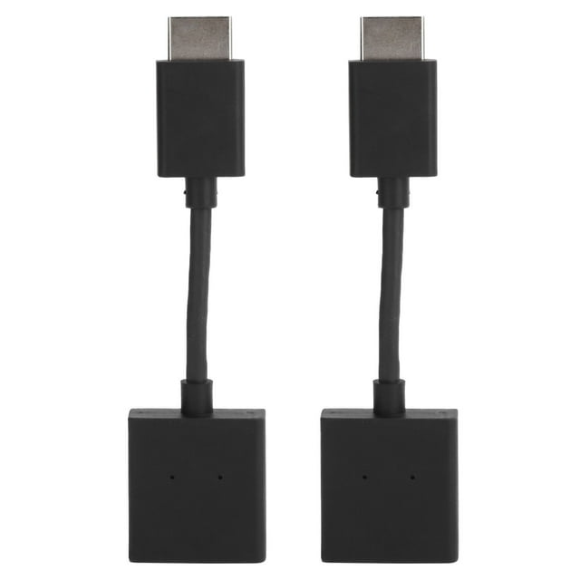 HDM Compatible Converter,2Pcs Male to Female HD Video Extension Cord HD Multimedia Extension Cable Smart Functionality