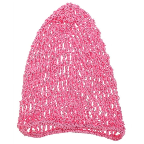 GUIYONG 2PCS Crochet Hair Net for Women Mesh Hair Net for Sleep Rayon Knit Snood Hat Crocheted Sleep Cap Hair Cover for Long Hair