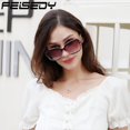 thumbnail image 3 of Gafas de Lectura de Sol Cuadradas para Mujer FEISEDY B2923, 3 of 8