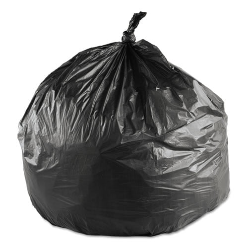 Case of 1000 Bags Black Plasticplace 12-16 Gallon High Density Trash Bags 