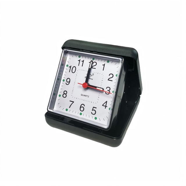 Wall Clock Portable Box Alarm Clock Compact Travel Clock with Loud Alarm for Bedside & Desk Clock,Silent Clock,Alarm Clock,Analog Clock,Digital Clock,Decorative Clock,Home Office Clock Easter Decor E