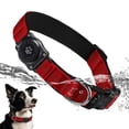 thumbnail image 1 of Collar para perro Furrigo, AirTag mejorado, impermeable, color rojo L, 1 of 5