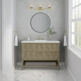 thumbnail image 5 of James Martin Vanities D100-V48-PBO-3ENC Emmeline 48" Single Basin Ash Wood Vanity Set -, 5 of 5
