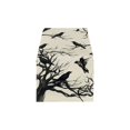thumbnail image 2 of Yhmxh Halloween Table Runner, Spooky Black Crow/Jack-O'-Lantern Print Table Runner, Linen Halloween Table Decor, Gothic Tablecloth for Fall Dinner, Halloween Party and Gothic Home Decoration, 2 of 6