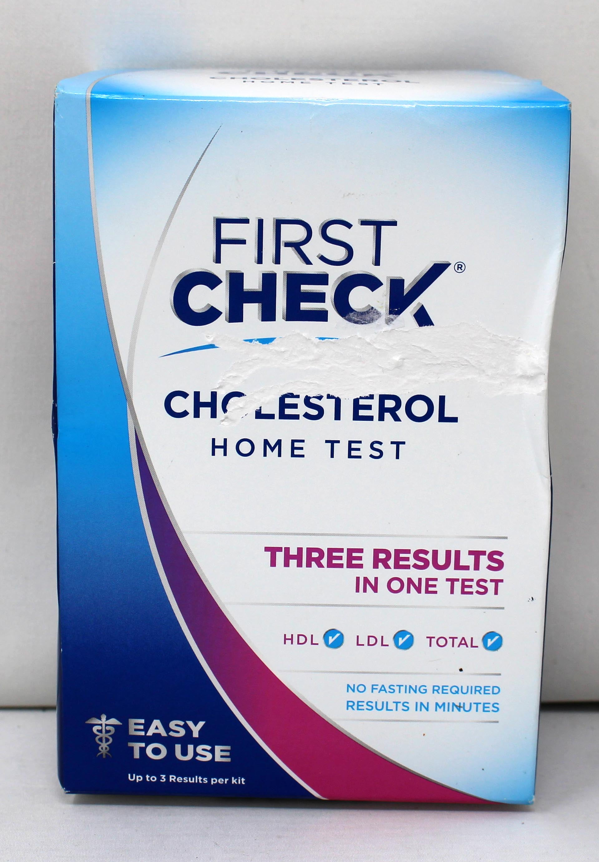 first check cholesterol home test 1 kit