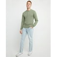 thumbnail image 2 of Hanes Henley Long Sleeve Originals Men's Tri-Blend Three Button Camping Outdoors, 2 of 5