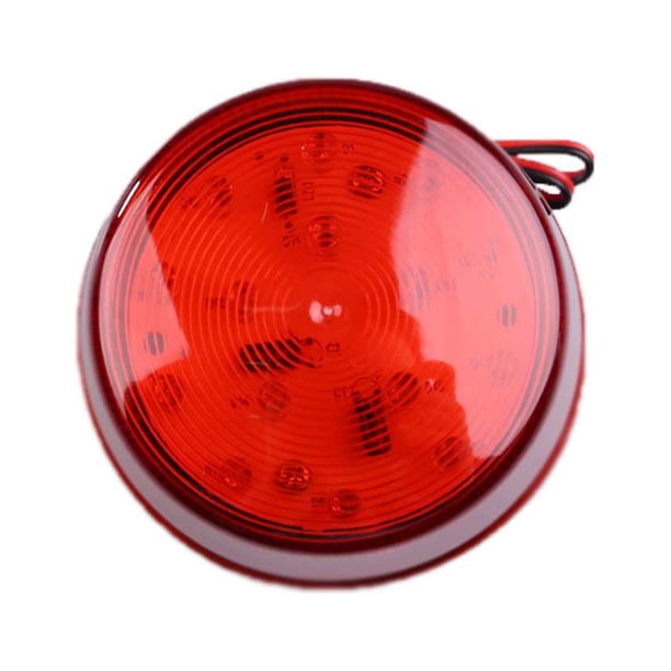 Luz de advertencia de señal de 12V portátil para camiones de bomberos, autobuses escolares, tractores de entrada