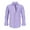 Light Purple, variant on SHIWEN Men's Oxford Shirt Long Sleeve Casual Blouses Tops Button down Regular Fit Dress Shirts for Mens XS-XXXL