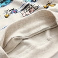 thumbnail image 5 of WIBACKER 2-7T Boy's Engineering Vehicle French Terry Cotton Crewneck Long Sleeve Sweatshirt, 5 of 5
