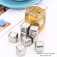 thumbnail image 2 of Cubitos de hielo reutilizables cubos de hielo de acero inoxidable para moler Dge lisos no tóxicos fáciles de agarrar con caja para bebidas ANGGREK Otros, 2 of 7