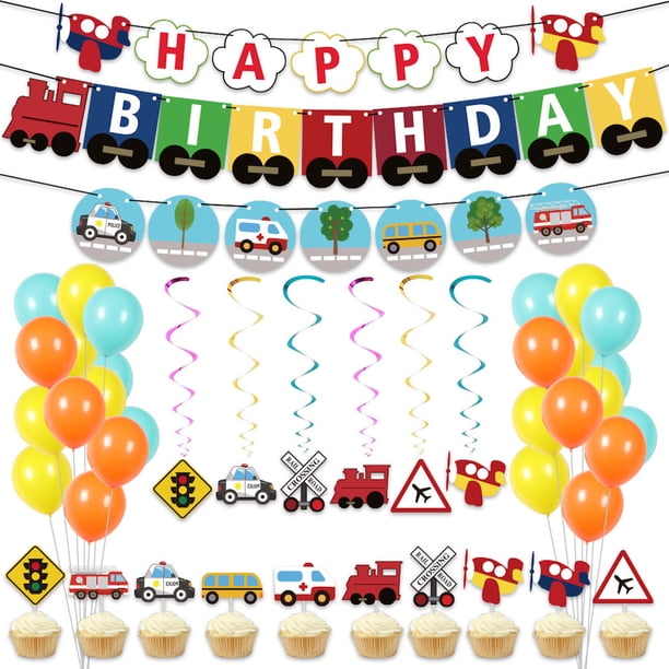 Kit de globos decorativos de cumpleaños, 35 unidades, látex, 12 pulgadas
