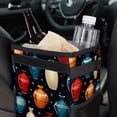 thumbnail image 6 of Bowling Leak-Proof Foldable Car Garbage Can with Lid and Hanging Storage Bag - Mini Trash Can for Car Trash Can, 6 of 6