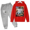 thumbnail image 3 of Sudadera con capucha y pantalones para niños de Grand Theft Auto V GTA 5, conjunto de 2 piezas, ropa de dibujos animados para niños pequeños, trajes para niños y niñas, 3 of 5