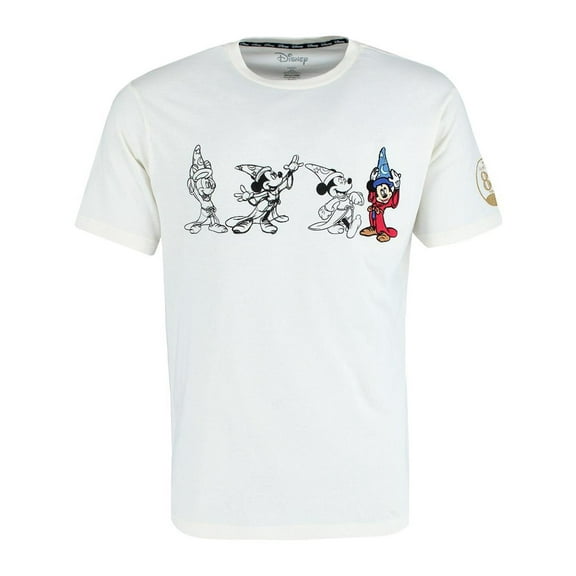 Jerry Leigh  Adult Mickey Mouse Fantasia Anniversary T Shirt (Men Big & Tall)