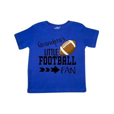 

Inktastic Grandpa s Little Football Fan Gift Toddler Boy or Toddler Girl T-Shirt