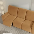 thumbnail image 3 of Housse Extensible pour Fauteuil Inclinable 2024 Housse de Canapé Simple Protecteur de Meubles Élastique Violet 1 Place, 3 of 8