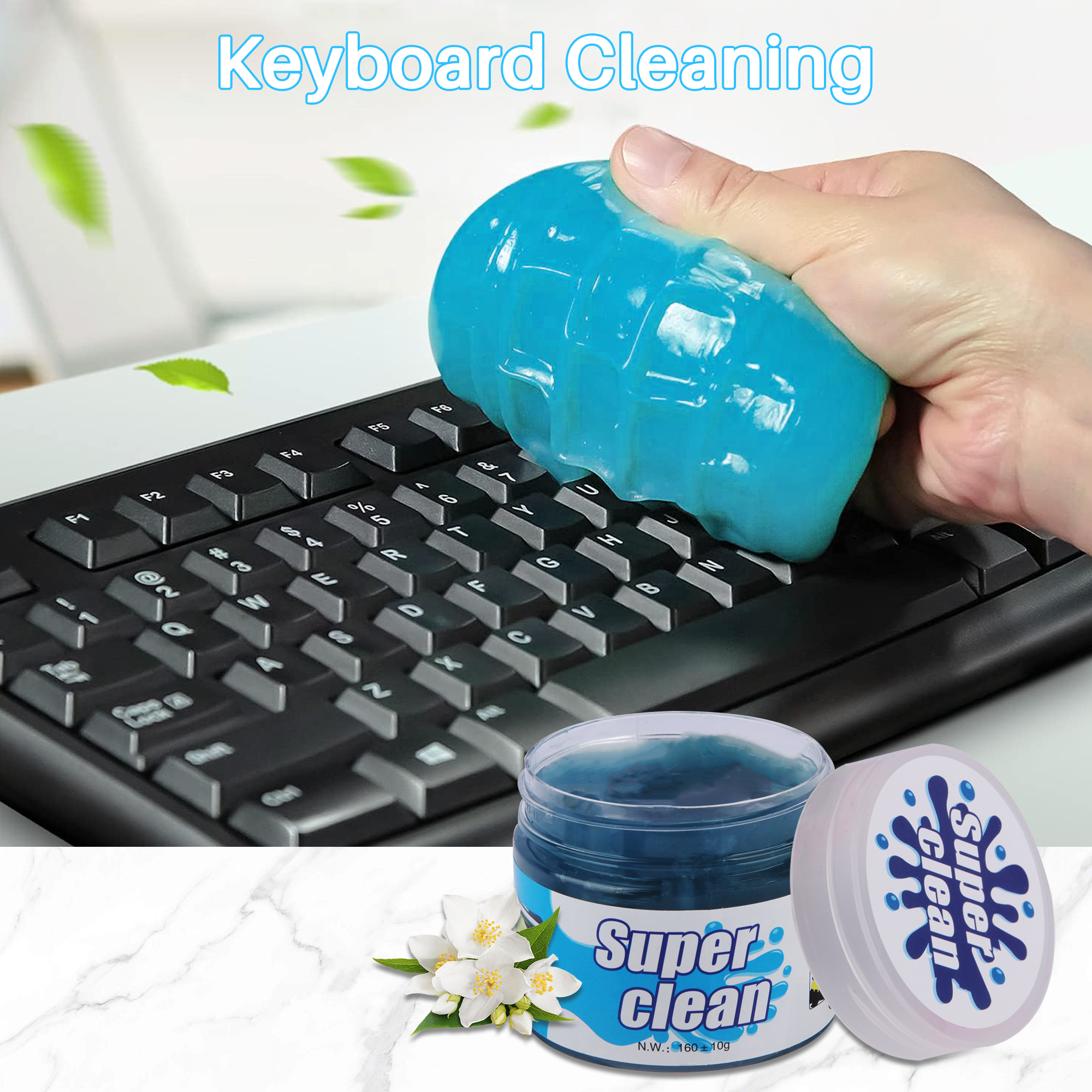 OWNTECH 3 Pack Car Cleaning Jelly Gel photo 3