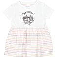 thumbnail image 3 of Inktastic Littlest Book Club Member Baby Reading Girls Baby Dress, 3 of 5