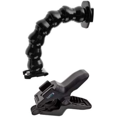 Sametop Pince Jaws Flexible GoPro – Bras Col De Cygne Réglable, Fixation Pour Caméras Action Hero/DJI