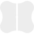 thumbnail image 4 of 38"OD x 1"ID x 13 1/4"C x 1"P Luna Architectural Grade PVC Contemporary Ceiling Medallion, Two Piece, 4 of 11