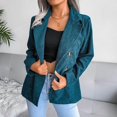 thumbnail image 3 of Abrigos casuales de moda de primavera para mujer, prendas de abrigo de punto de algodón, abrigos de invierno con botones, 3 of 5