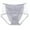 Light blue, variant on Women Clothing Women Pantie Women Solid Color Lace Fabric High Elasticity Underwear