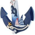 thumbnail image 3 of Wooden Anchor Decoration, Boat Anchor, Mediterranean Style Decorative Anchor, 3 of 4