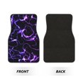 thumbnail image 2 of Fuzoiu Galaxy Lightning Print Carpet Floor Mats for Car,Car Foot Mat Set,Universal Fit 4 Piece Mat Pad Set,Fits Most Cars Trucks Vans Sedans SUV Auto Carpet Mat Se, 2 of 7
