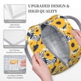 thumbnail image 3 of Easygdp Blue Striped Sunflower Bolsa de Almuerzo Insulada Grande, Forro de Aluminio, Diseño Espacioso, a Prueba de Fugas, Ideal para Trabajo, Picnics, Viajes y Actividades al Aire Libre, 3 of 6