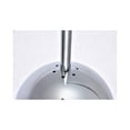 thumbnail image 4 of Eclipse 1 Light Chrome Floor Lamp With Clear Glass, 4 of 4