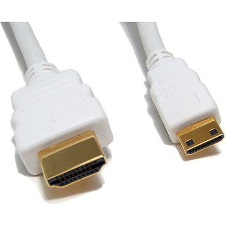 Micro Connectors 6-Feet Mini HDMI to HDMI-blister