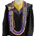 thumbnail image 5 of 2026 Graduation Leis Class of 2026 Grad Ribbon Money Lei Handmade Double Braided Necklace for Graduation Gifts Supplies, 5 of 9