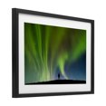 thumbnail image 2 of Stupell Industries Contemporary Envelop Northern Lights Silhouette Black Framed Print Under Glass, 23 x 17, by Shelley Carlisle, 2 of 8