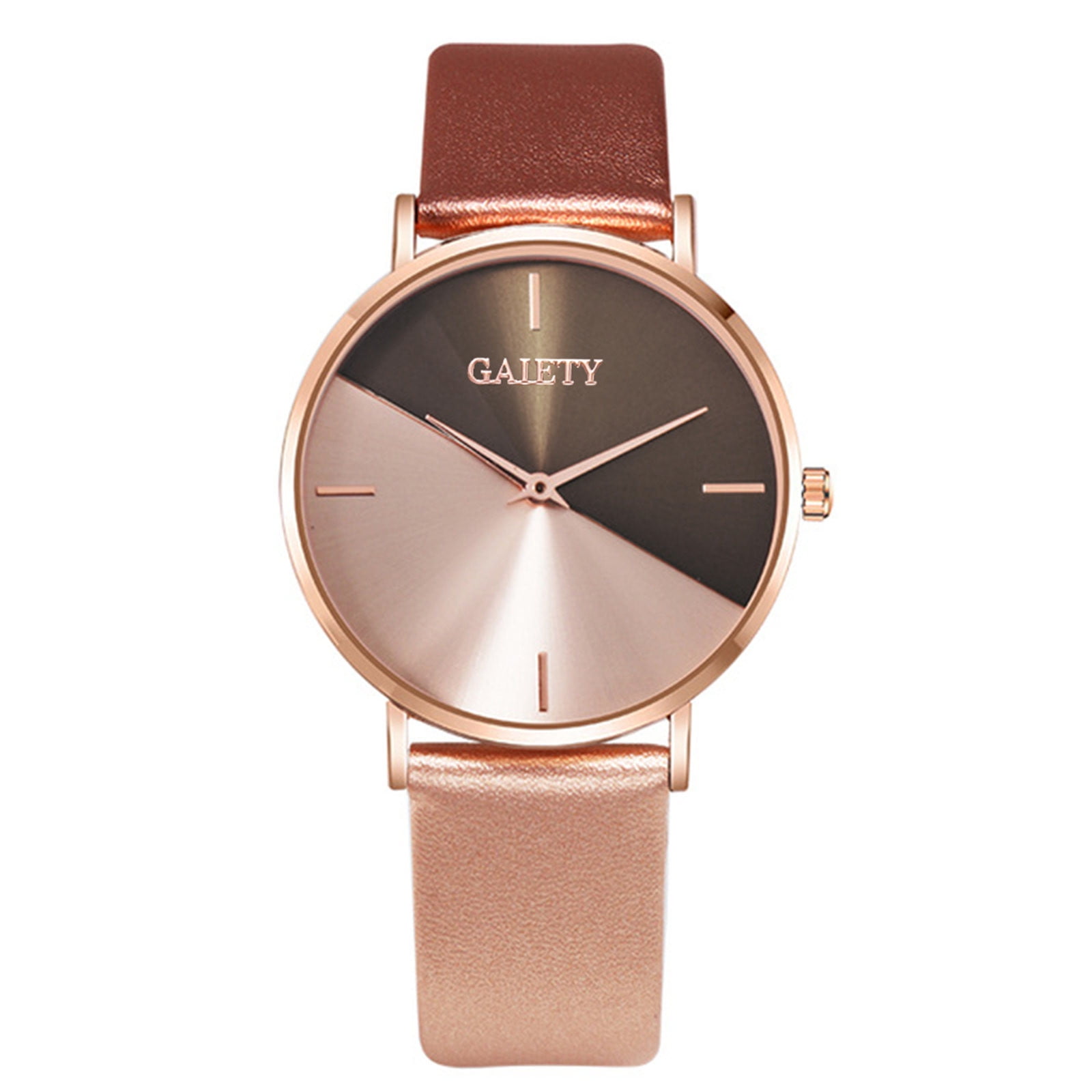 Women Belt type Watch Luxury Rose Gold Border Watches Ladies Casual watch 