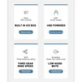 thumbnail image 4 of CXALSSY Air Conditioners, Portable Air Conditioner, Small Air Conditioner, Indoor Air Conditioner, Clearance Air Conditioner, 4 of 7