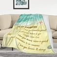 thumbnail image 4 of Daughter Gift from Mom - to My Daughter Blanket 60"X50" - Gifts for Daughters from Mothers - Birthday Gifts for Daughter Adult - Gifts for Beach Lovers - Grown Daughter Graduation Gift Ideas, 4 of 6