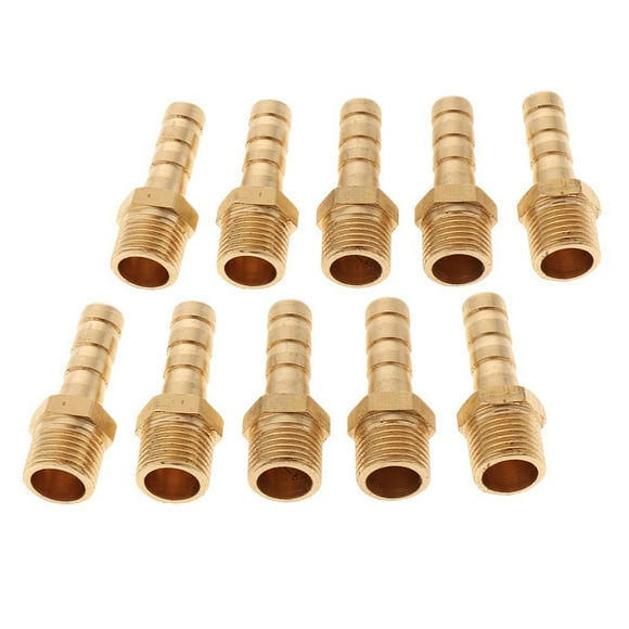 10 Pcs Valve Connector Non Return Thread For Air Compressor 6-01